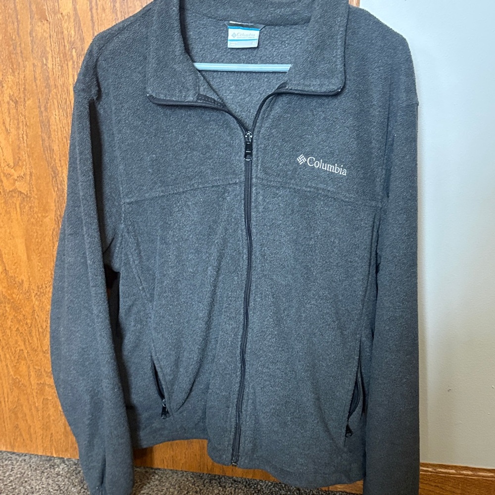 Columbia Kids Charcoal Fleece Jacket